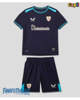 Athletic Bilbao Echipament de Fotbal Replică 2025-26 Copii Deplasare (+ Șorturi)